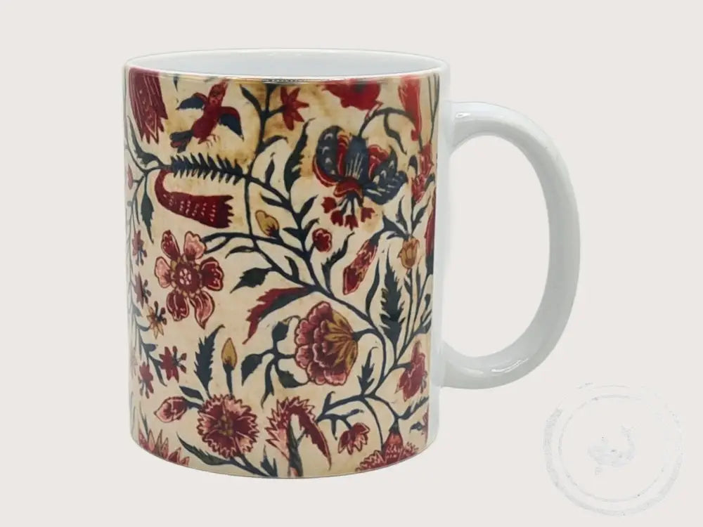 INTERIEURDINGETJES Handbedrukte mok met vintage print 14
