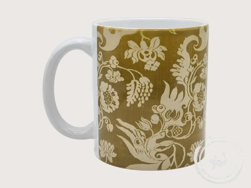 INTERIEURDINGETJES Handbedrukte mok met vintage print