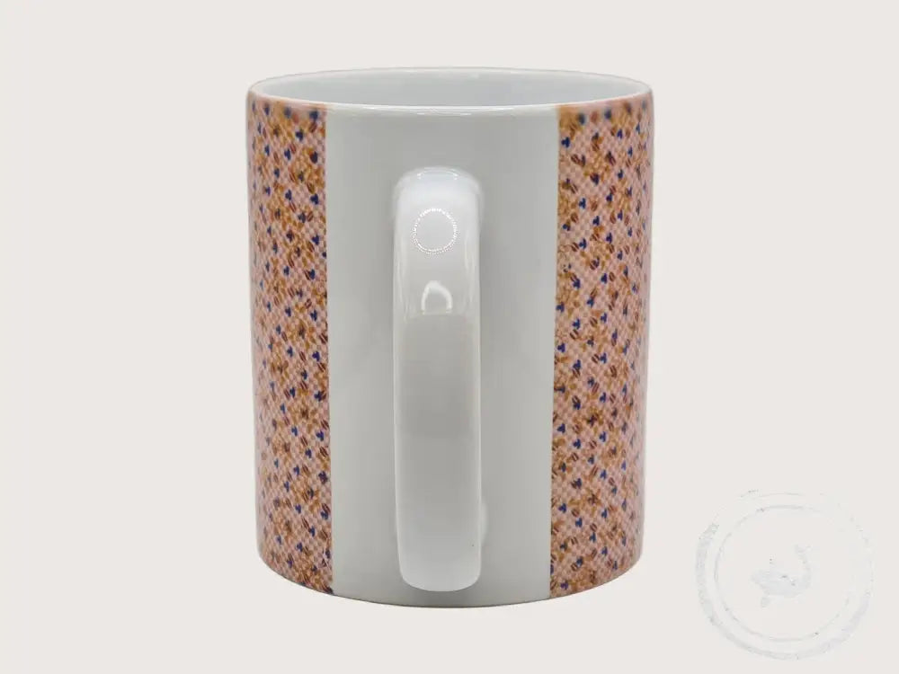 INTERIEURDINGETJES Handbedrukte mok met vintage print