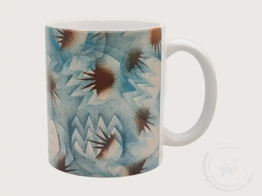 INTERIEURDINGETJES Handbedrukte mok met vintage print 15