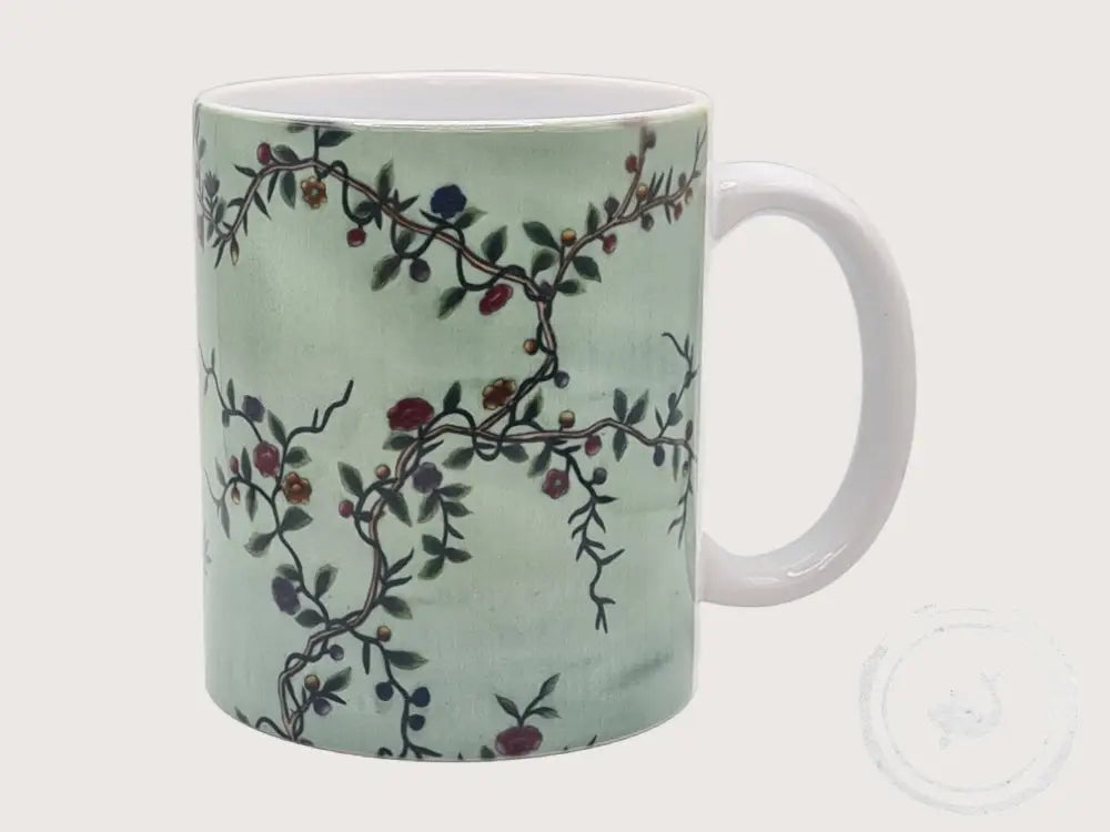 INTERIEURDINGETJES Handbedrukte mok met vintage print 16