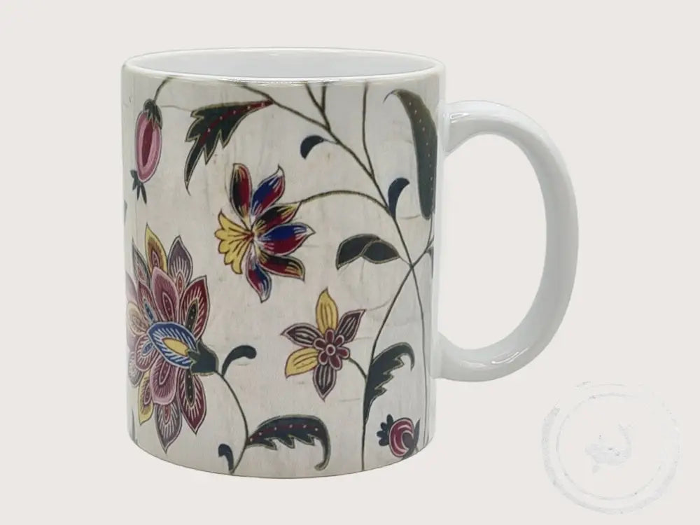 INTERIEURDINGETJES Handbedrukte mok met vintage print 17