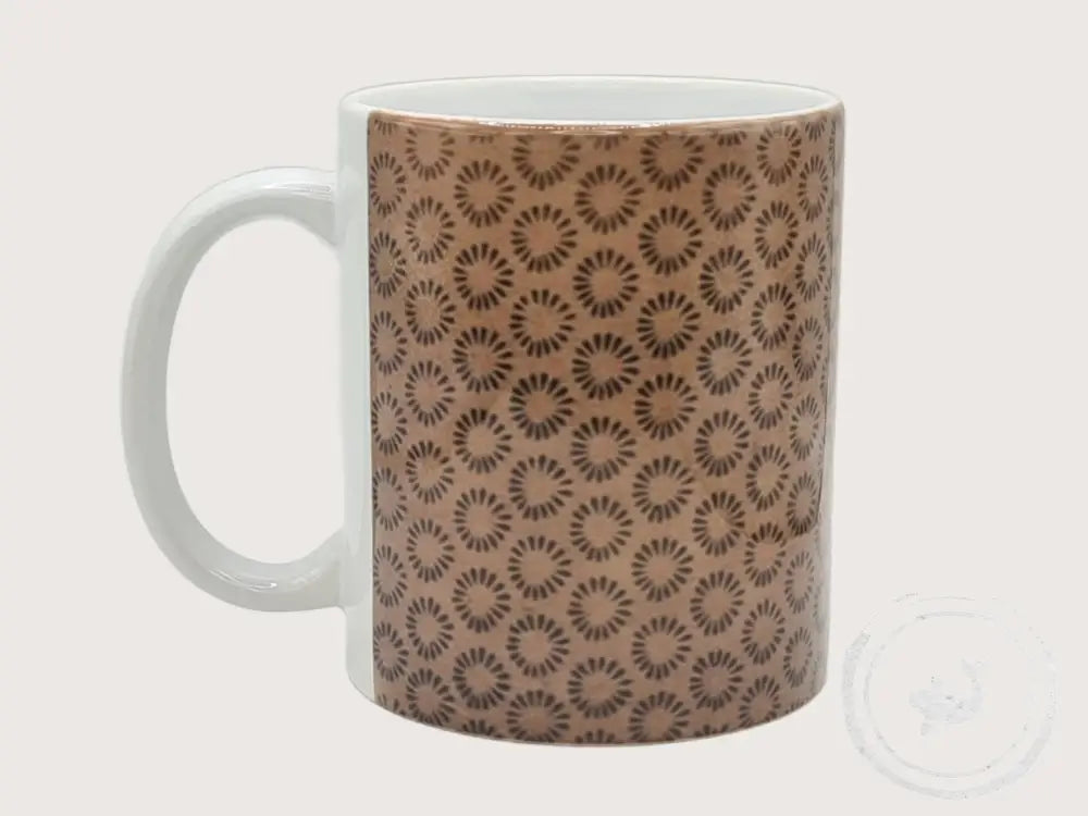 INTERIEURDINGETJES Handbedrukte mok met vintage print