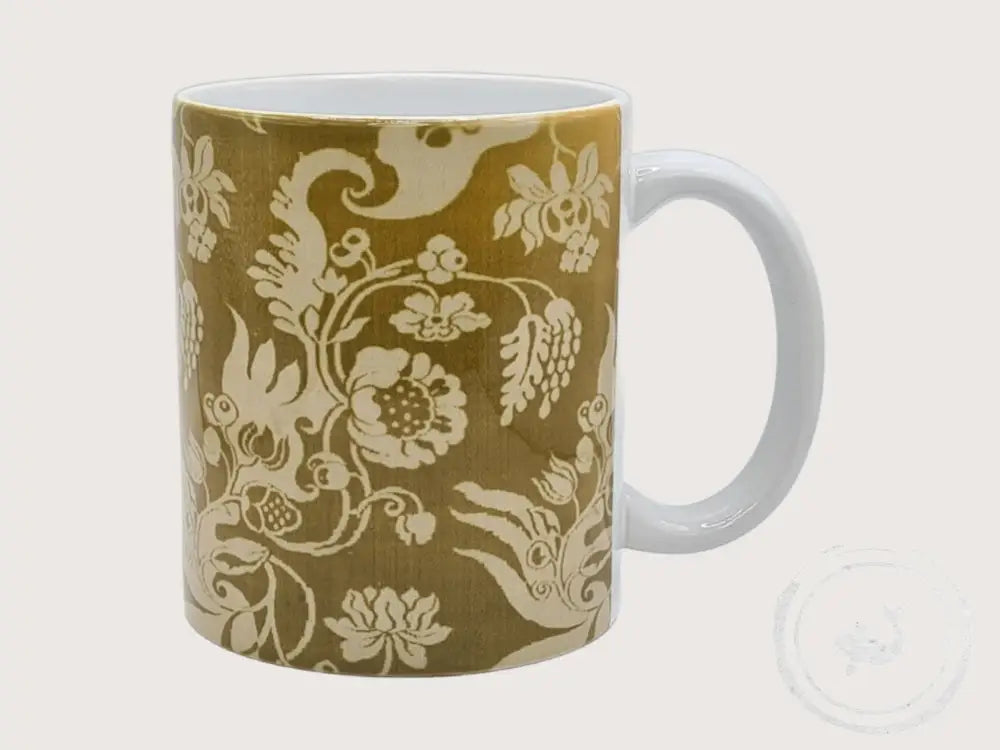 INTERIEURDINGETJES Handbedrukte mok met vintage print 18