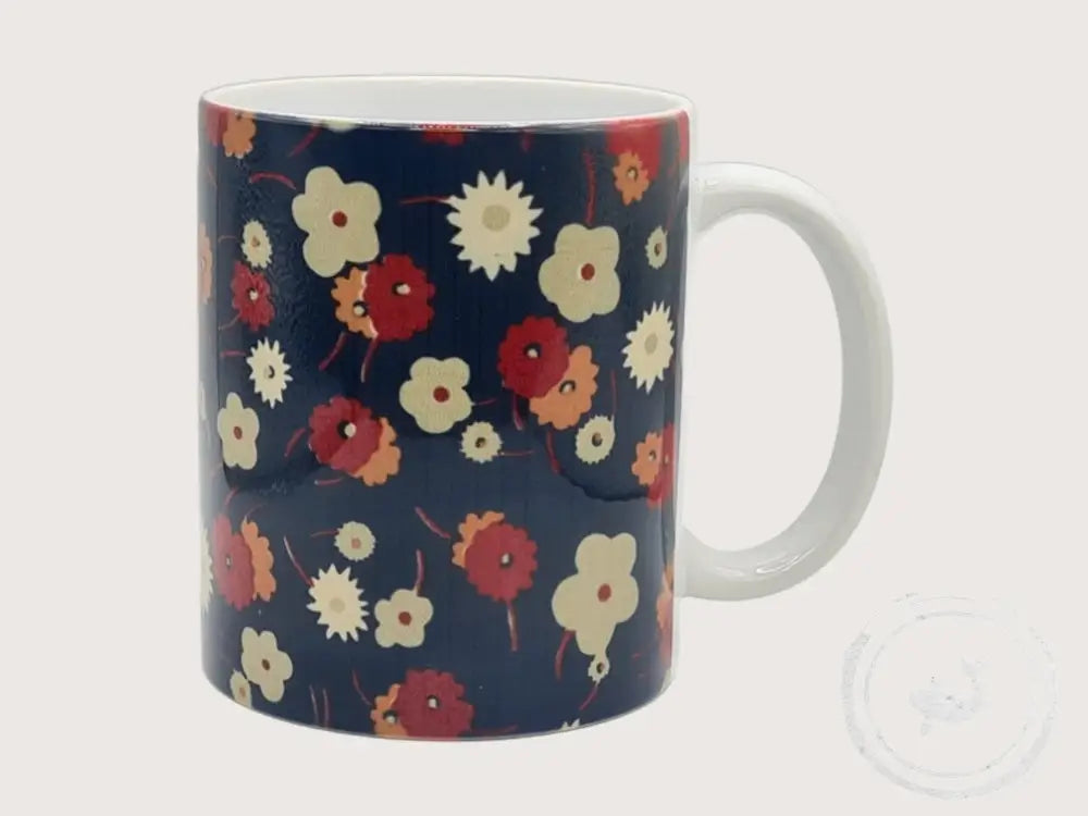 INTERIEURDINGETJES Handbedrukte mok met vintage print 19