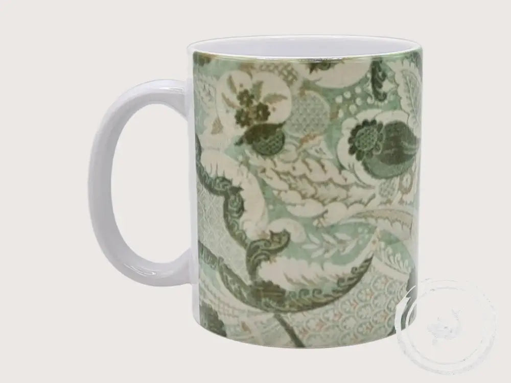 INTERIEURDINGETJES Handbedrukte mok met vintage print