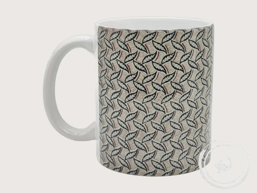 INTERIEURDINGETJES Handbedrukte mok met vintage print