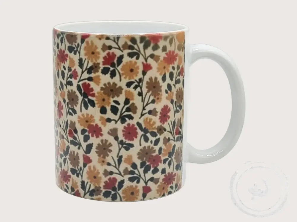 INTERIEURDINGETJES Handbedrukte mok met vintage print 23