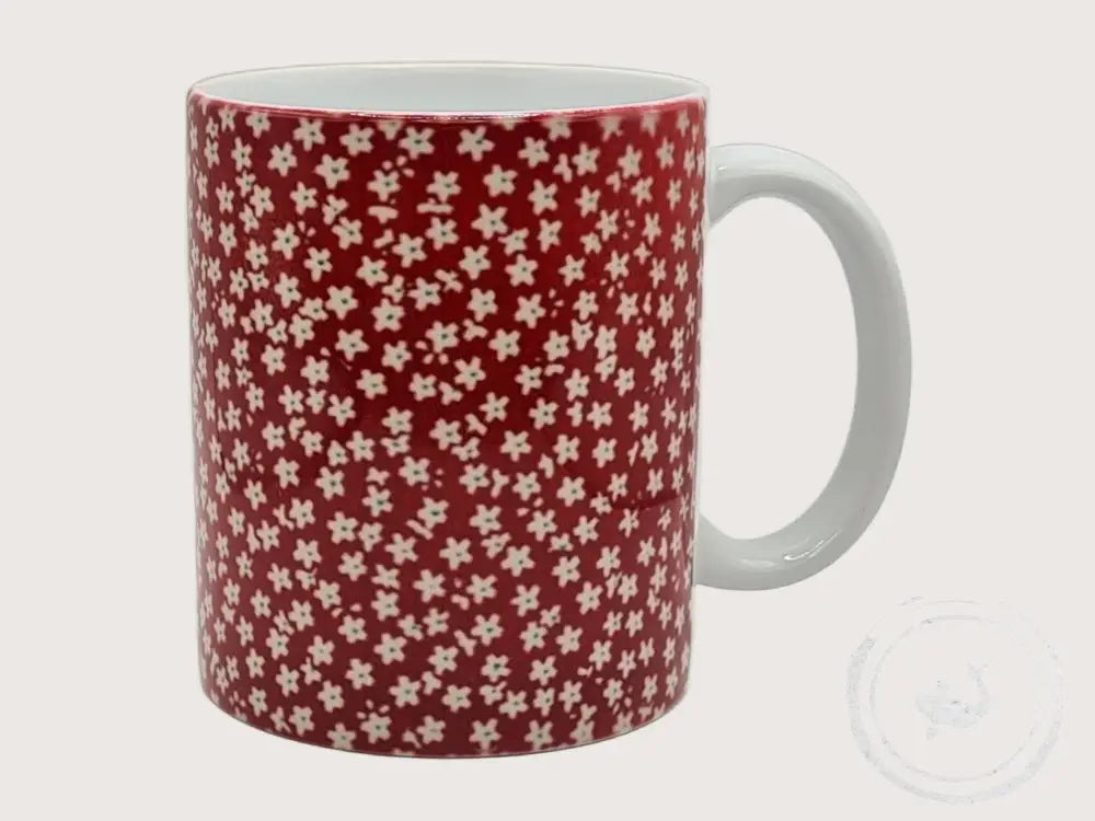 INTERIEURDINGETJES Handbedrukte mok met vintage print 24