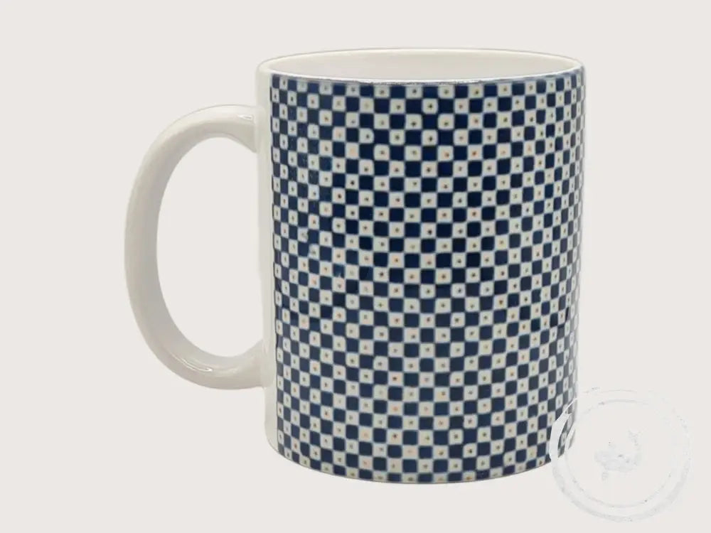 INTERIEURDINGETJES Handbedrukte mok met vintage print