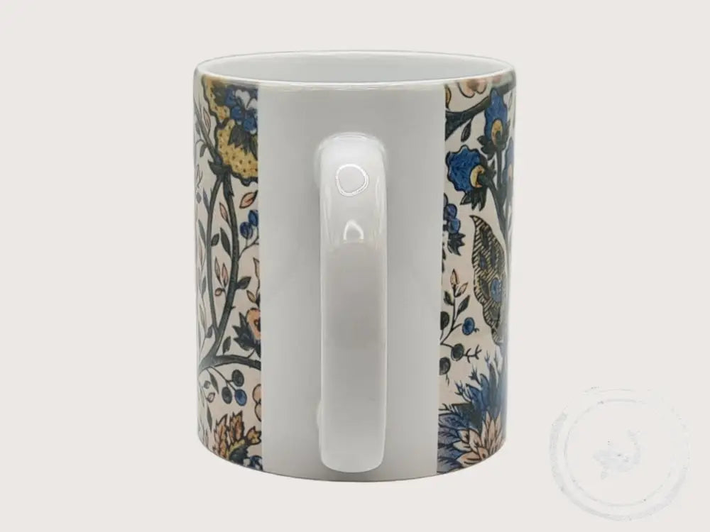 INTERIEURDINGETJES Handbedrukte mok met vintage print