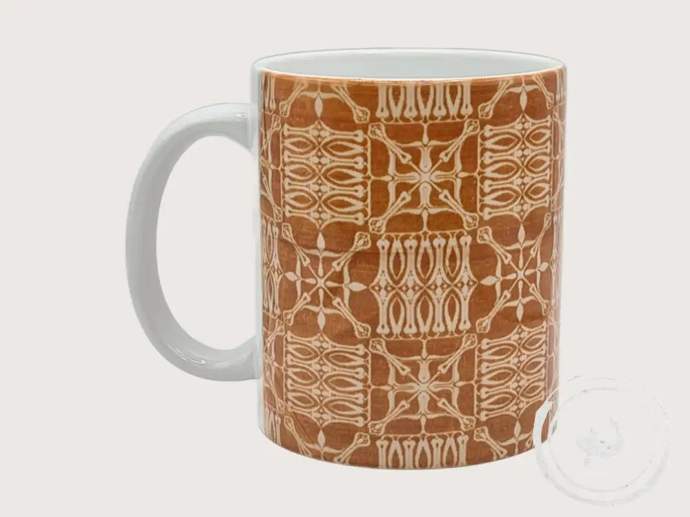 INTERIEURDINGETJES Handbedrukte mok met vintage print