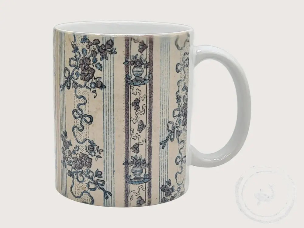 INTERIEURDINGETJES Handbedrukte mok met vintage print 31