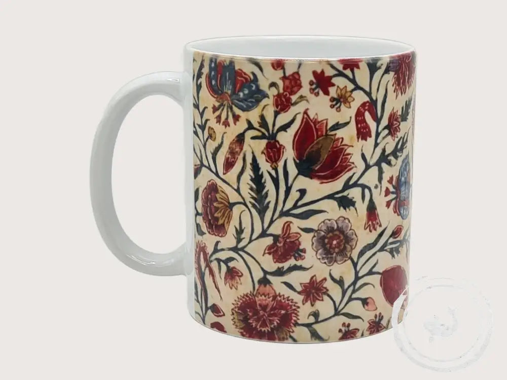 INTERIEURDINGETJES Handbedrukte mok met vintage print