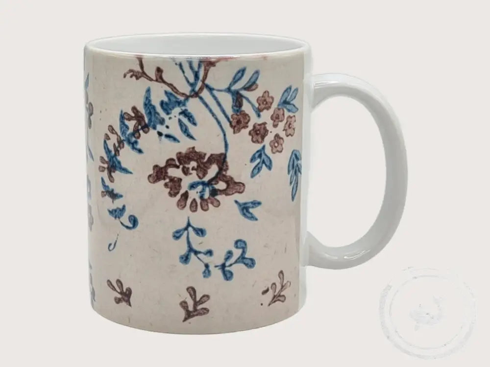 INTERIEURDINGETJES Handbedrukte mok met vintage print 36