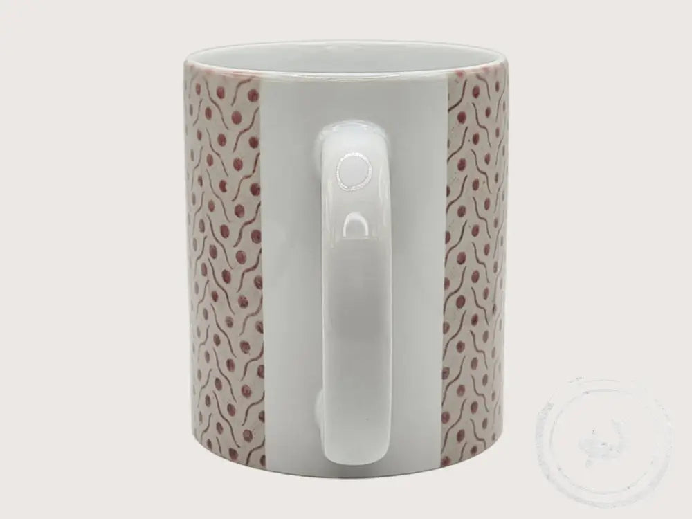 INTERIEURDINGETJES Handbedrukte mok met vintage print