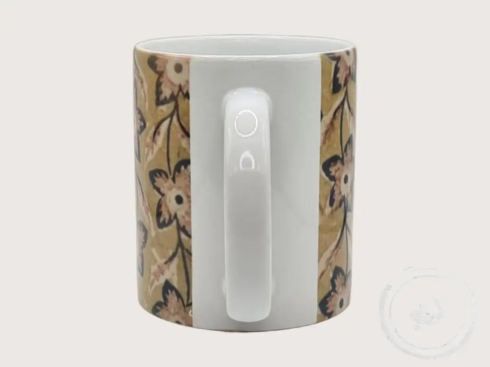 INTERIEURDINGETJES Handbedrukte mok met vintage print