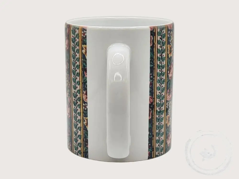 INTERIEURDINGETJES Handbedrukte mok met vintage print