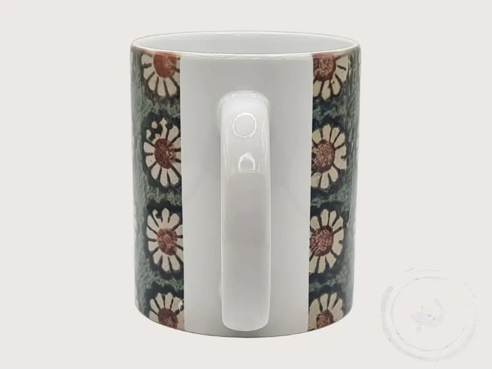 INTERIEURDINGETJES Handbedrukte mok met vintage print