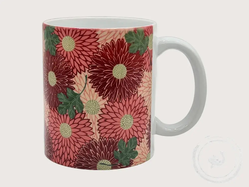 INTERIEURDINGETJES Handbedrukte mok met vintage print 43