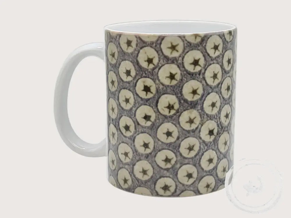 INTERIEURDINGETJES Handbedrukte mok met vintage print