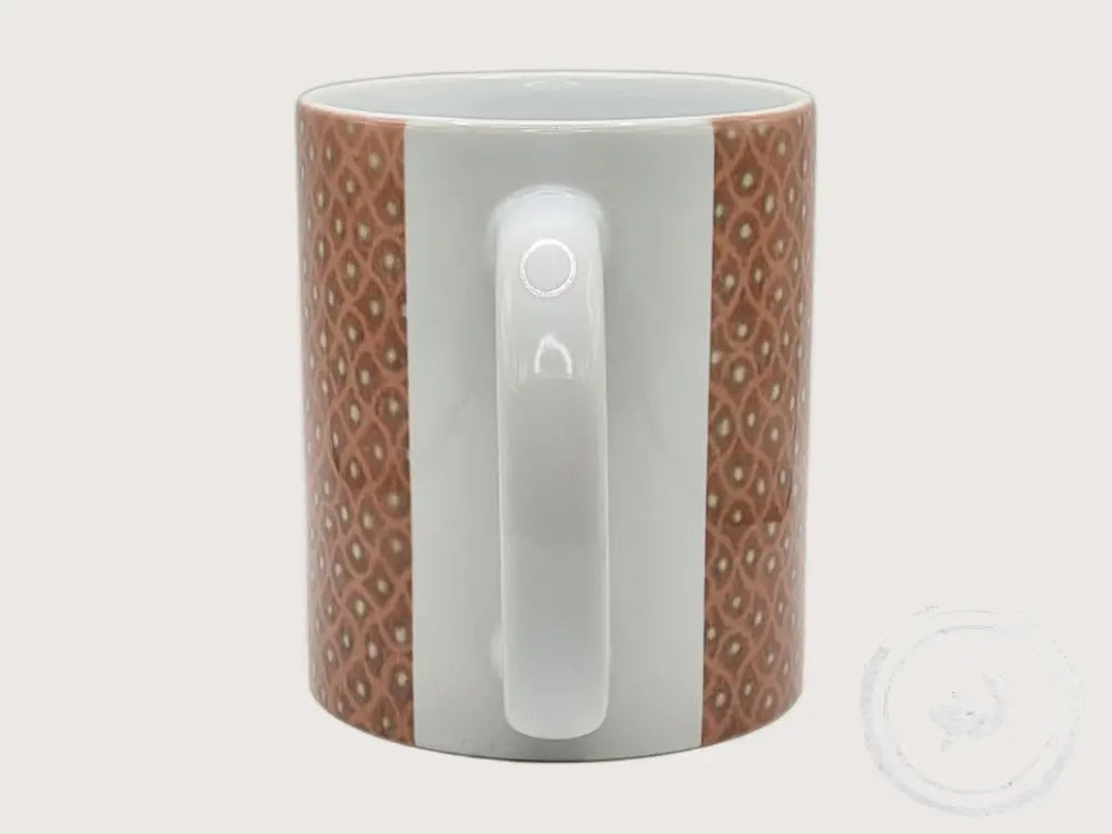 INTERIEURDINGETJES Handbedrukte mok met vintage print