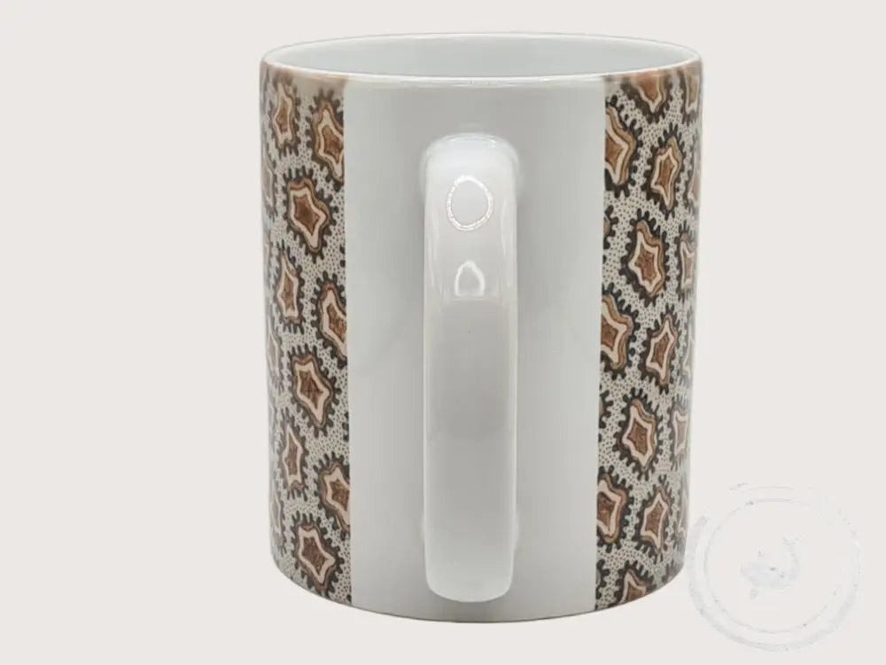 INTERIEURDINGETJES Handbedrukte mok met vintage print