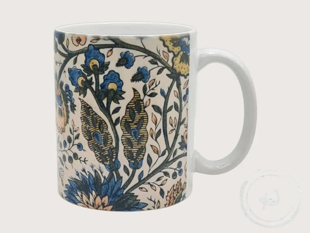 INTERIEURDINGETJES Handbedrukte mok met vintage print 49