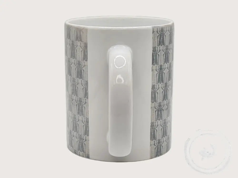 INTERIEURDINGETJES Handbedrukte mok met vintage print