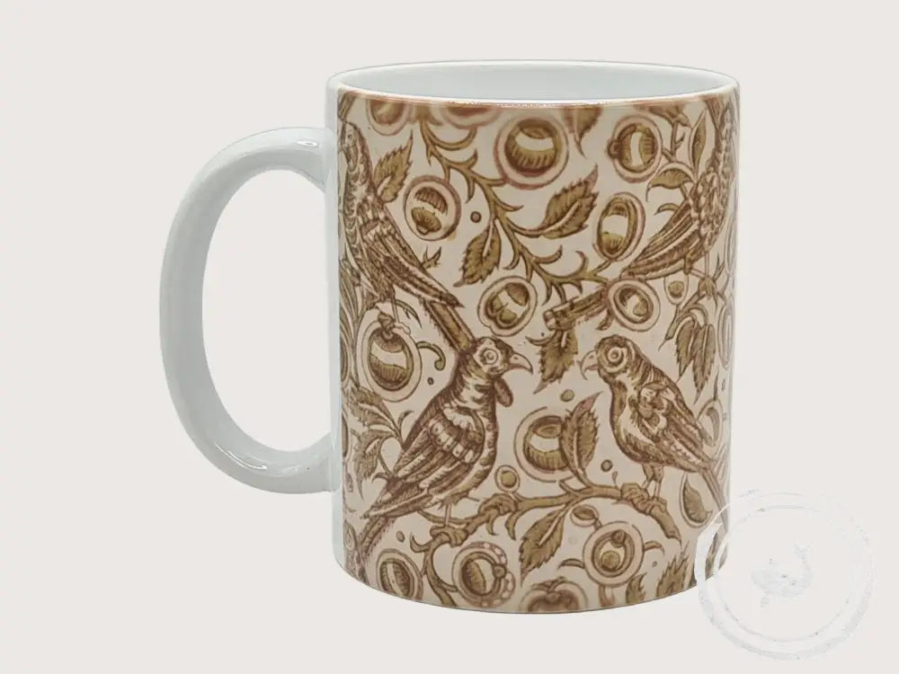 INTERIEURDINGETJES Handbedrukte mok met vintage print