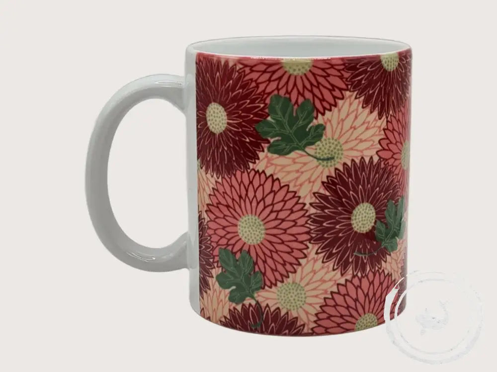 INTERIEURDINGETJES Handbedrukte mok met vintage print