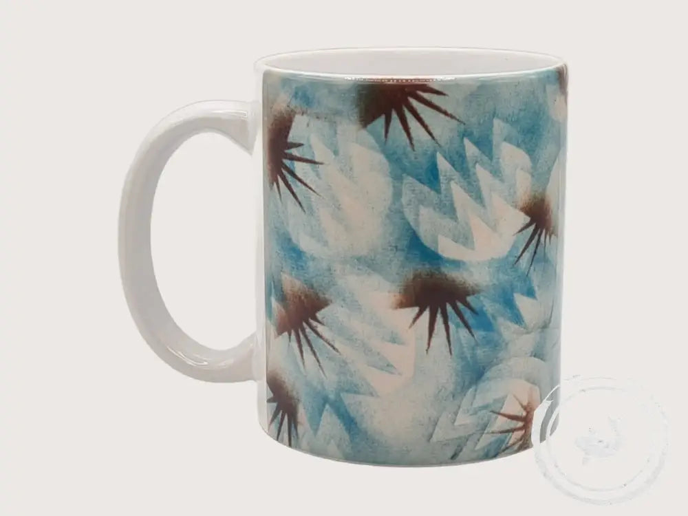 INTERIEURDINGETJES Handbedrukte mok met vintage print