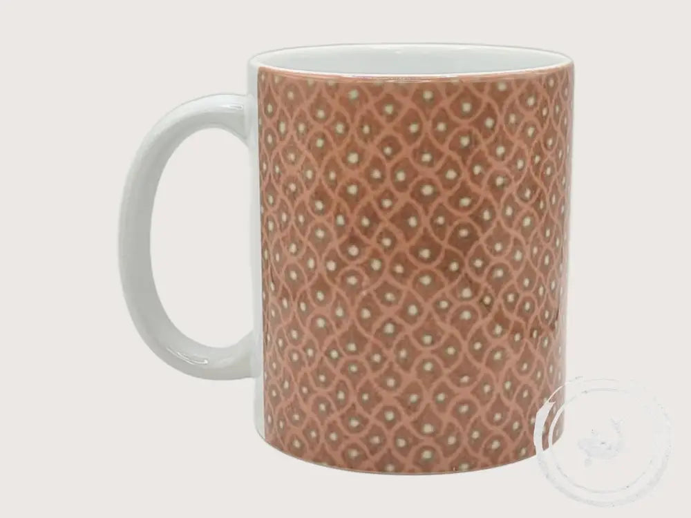 INTERIEURDINGETJES Handbedrukte mok met vintage print