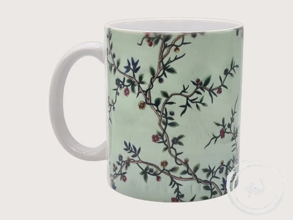 INTERIEURDINGETJES Handbedrukte mok met vintage print