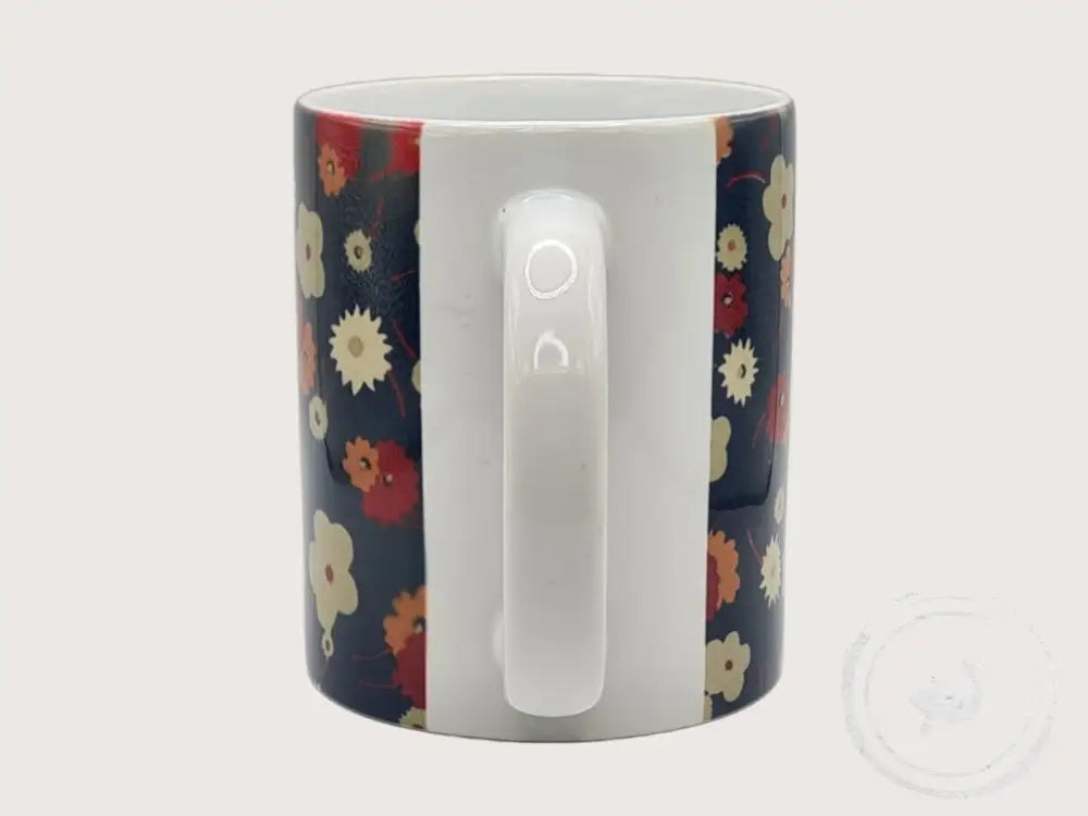 INTERIEURDINGETJES Handbedrukte mok met vintage print