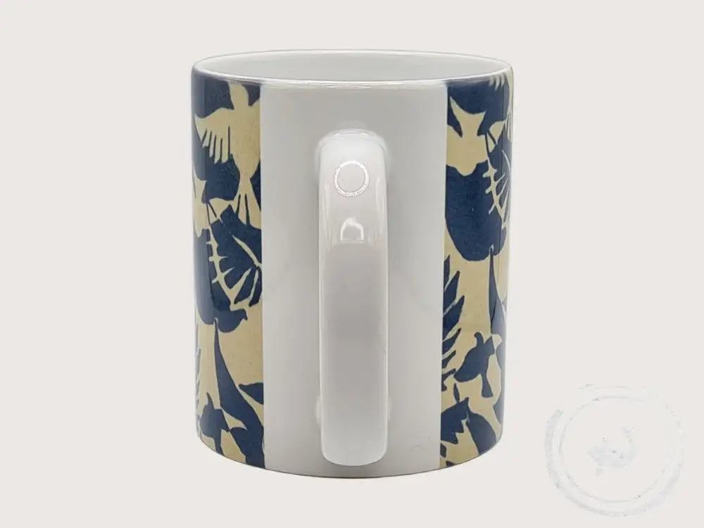 INTERIEURDINGETJES Handbedrukte mok met vintage print