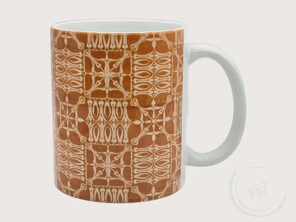 INTERIEURDINGETJES Handbedrukte mok met vintage print 62