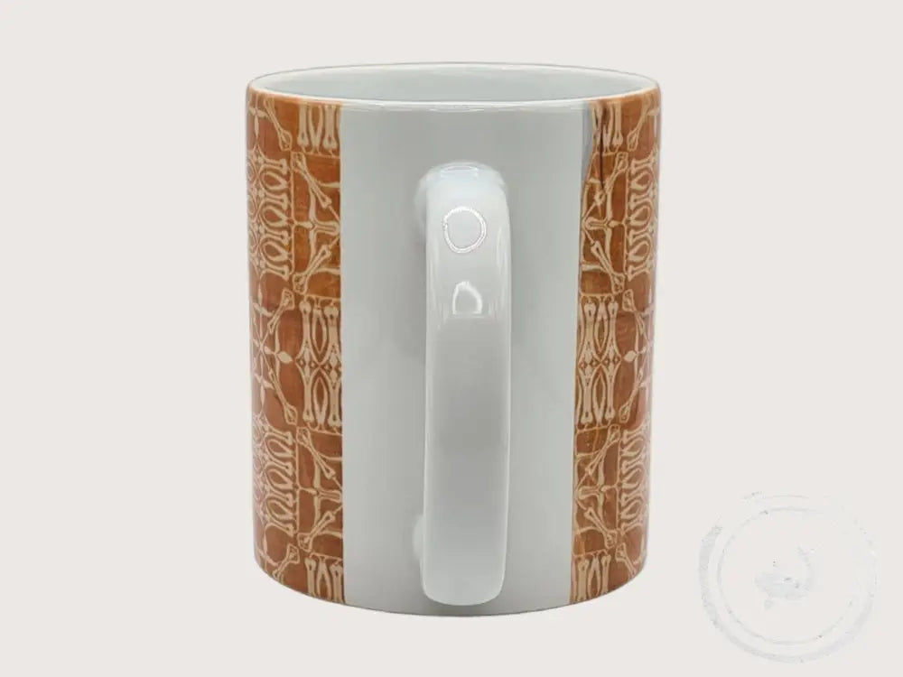 INTERIEURDINGETJES Handbedrukte mok met vintage print