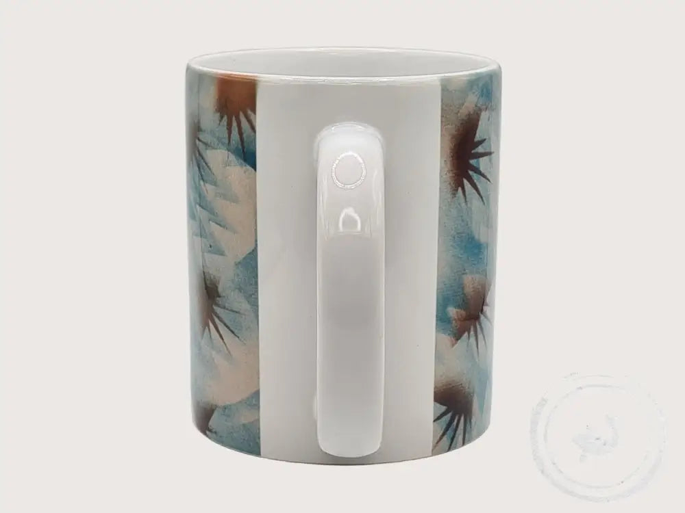 INTERIEURDINGETJES Handbedrukte mok met vintage print