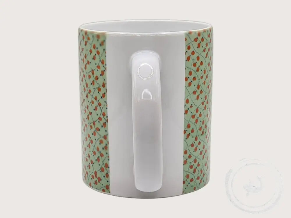 INTERIEURDINGETJES Handbedrukte mok met vintage print