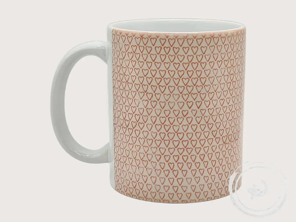 INTERIEURDINGETJES Handbedrukte mok met vintage print