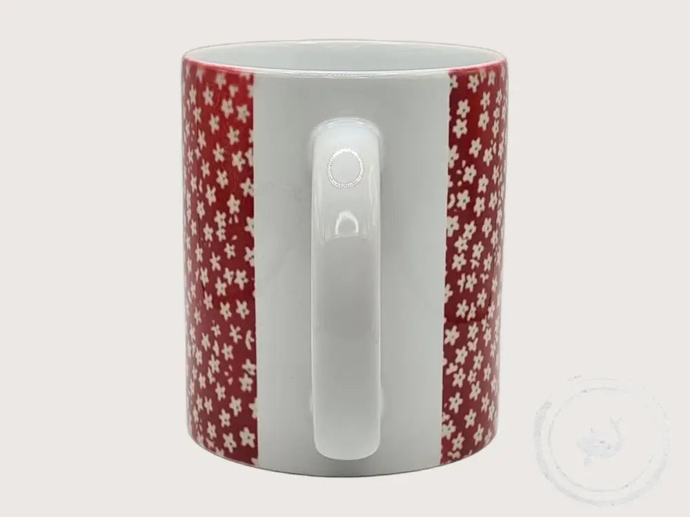 INTERIEURDINGETJES Handbedrukte mok met vintage print