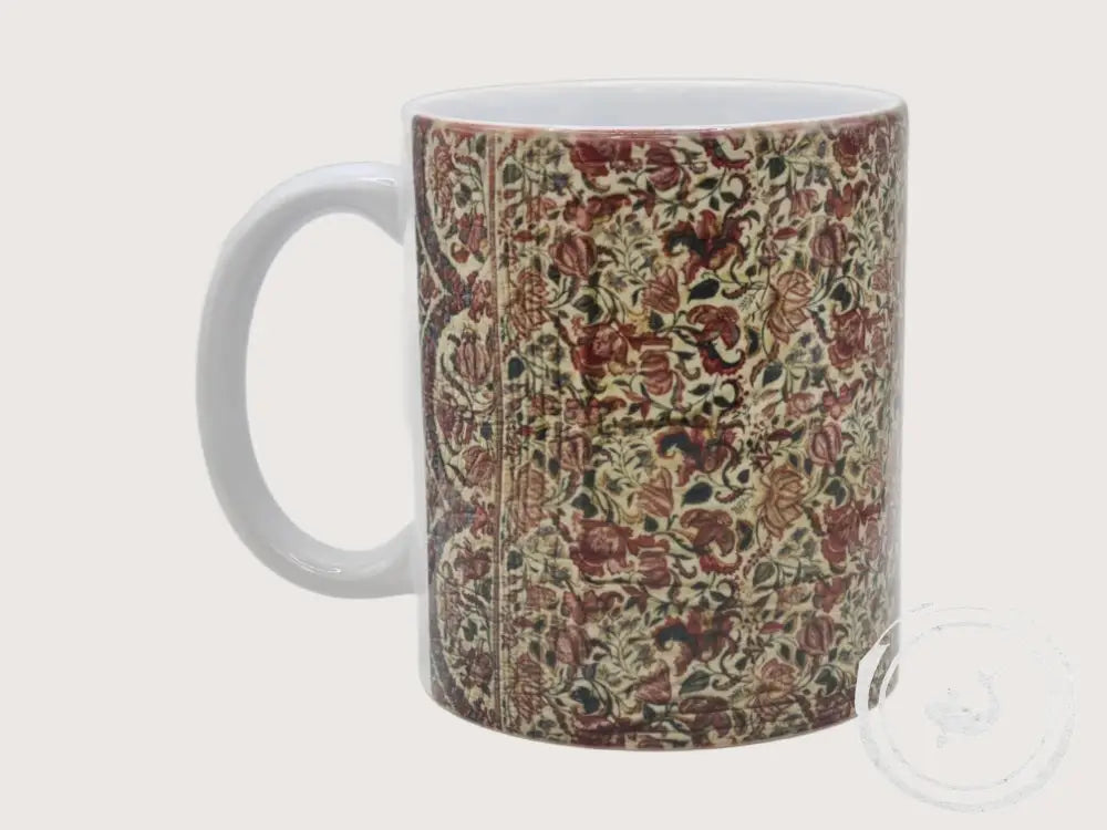 INTERIEURDINGETJES Handbedrukte mok met vintage print