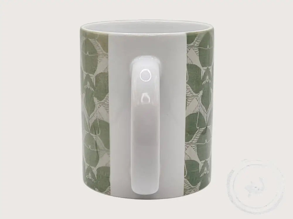 INTERIEURDINGETJES Handbedrukte mok met vintage print