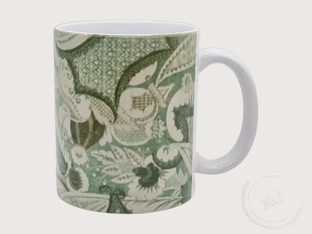 INTERIEURDINGETJES Handbedrukte mok met vintage print 76