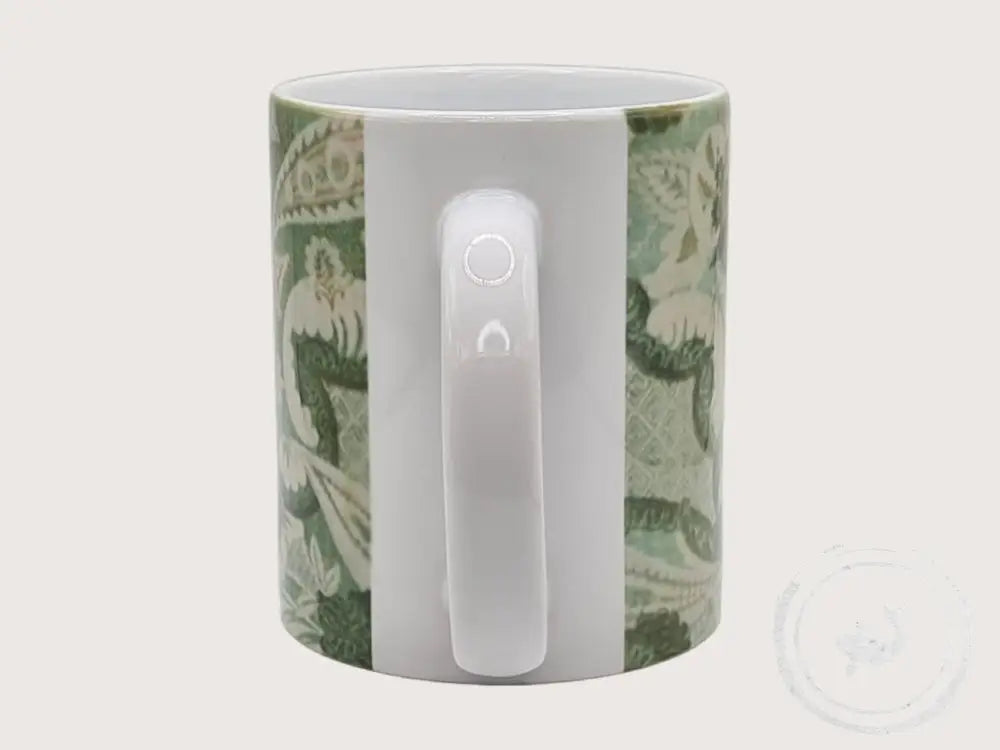 INTERIEURDINGETJES Handbedrukte mok met vintage print