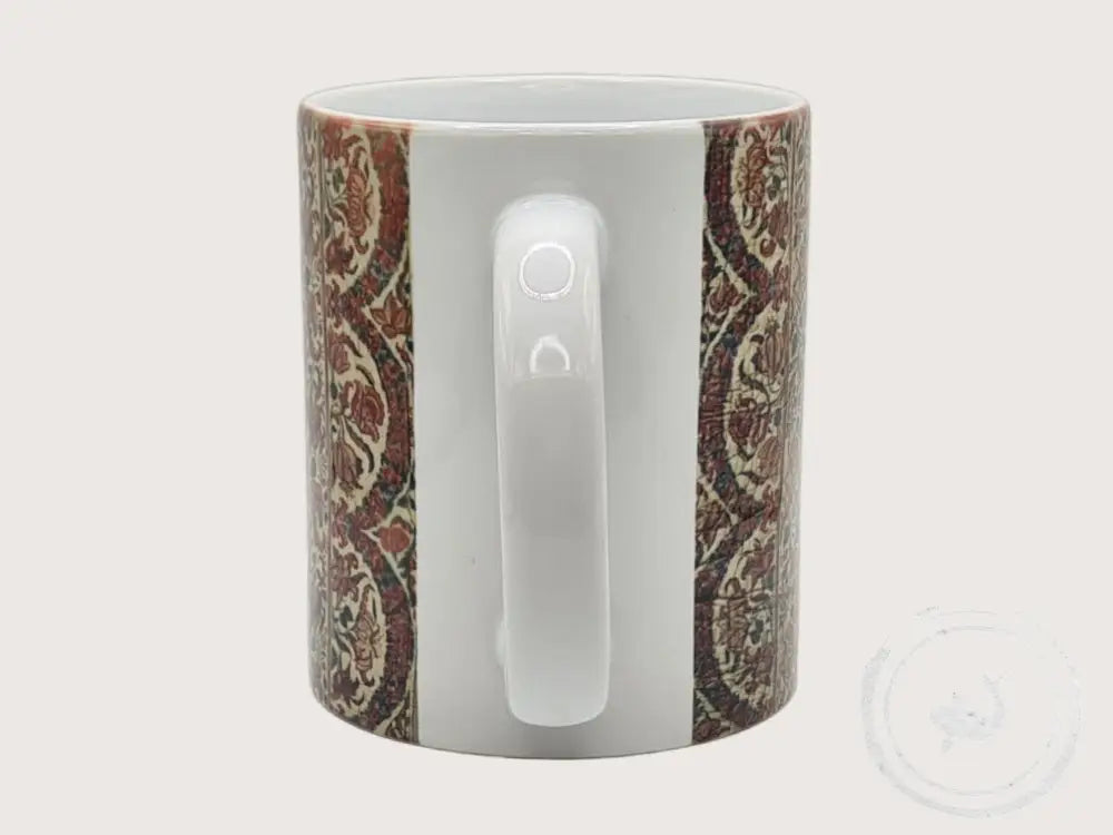 INTERIEURDINGETJES Handbedrukte mok met vintage print