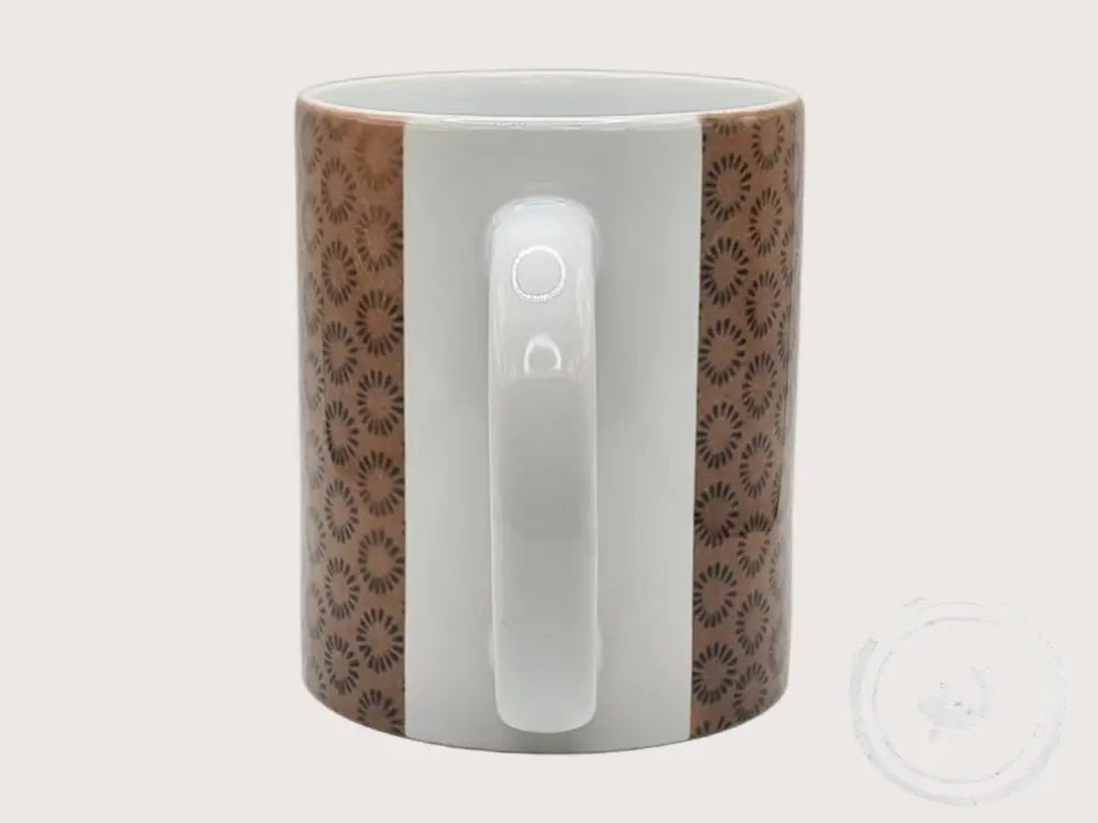 INTERIEURDINGETJES Handbedrukte mok met vintage print