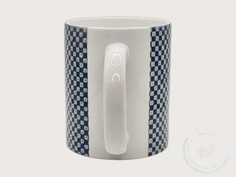 INTERIEURDINGETJES Handbedrukte mok met vintage print