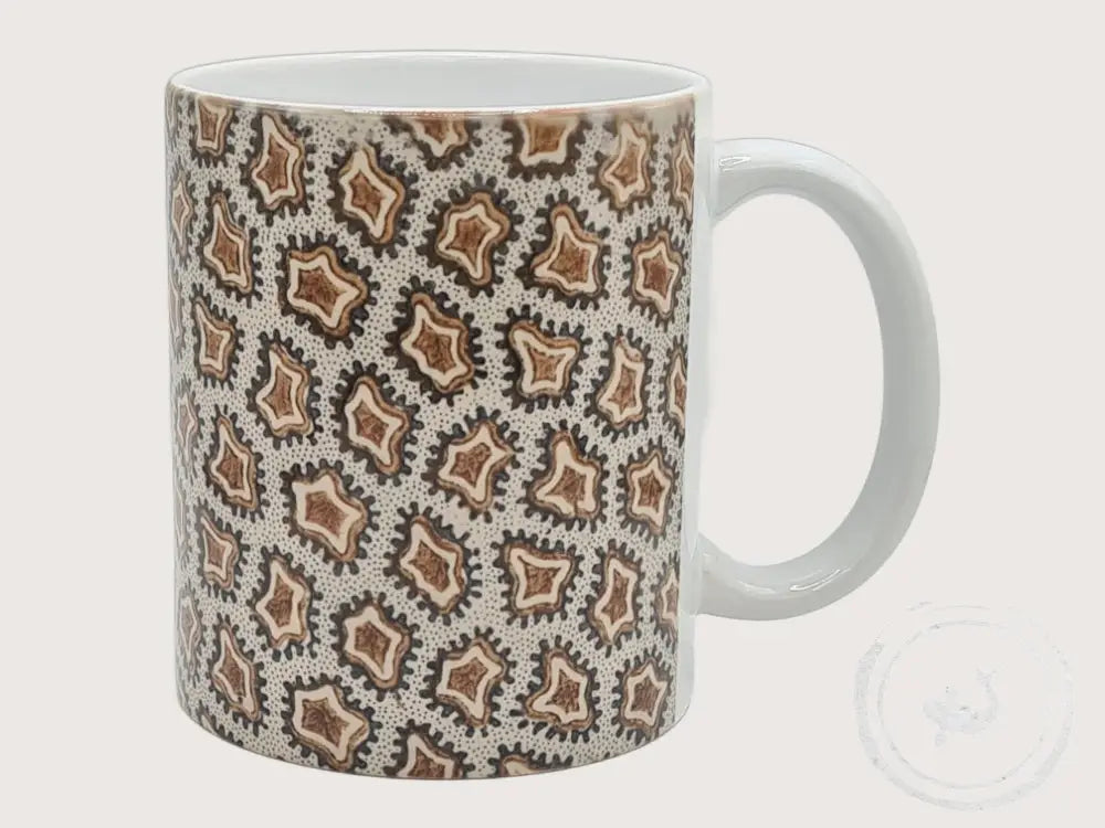 INTERIEURDINGETJES Handbedrukte mok met vintage print 9